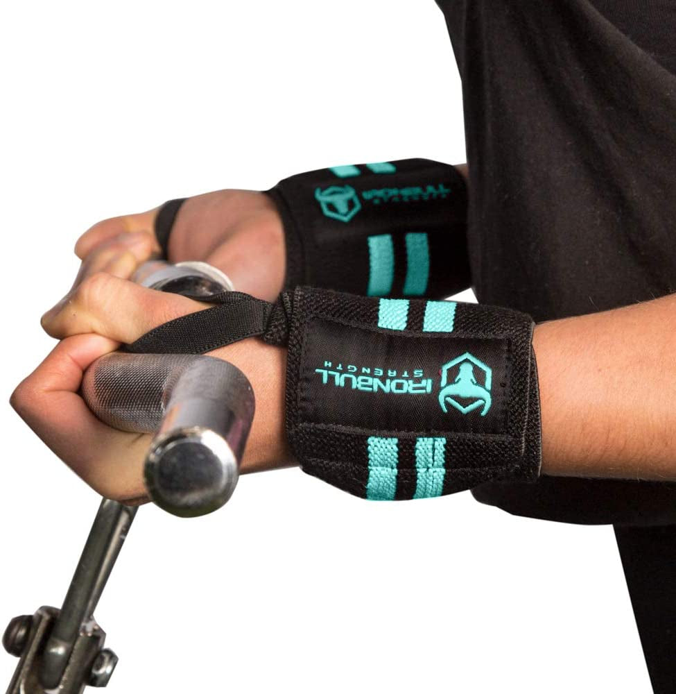 12" Professional Grade - Wrist Support Brace and Compression for Cross Training, Weight Lifting, Powerlifting, Strength Training